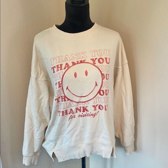 Aerie thank you oversized pullover small - Picture 2 of 11